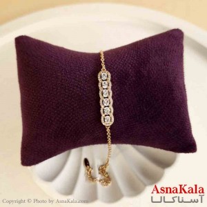 دستبند زنانه ژوپینگ پینترستی مدل جواهری کد DSB181098W