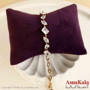 دستبند زنانه ژوپینگ پینترستی مدل جواهری کد DSB181104W