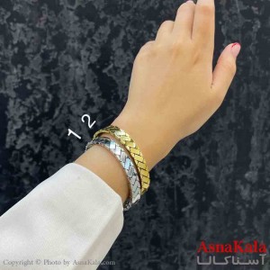 بنگل دخترانه پینترستی استیل بافت آینه ای مدرن کد DSB181171W