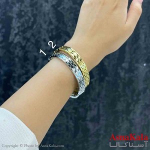 بنگل دخترانه پینترستی استیل پوست ماری آینه ای مدرن کد DSB181176W