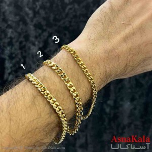 دستبند استیل مردانه مدل کارتیر کد DSB181187W