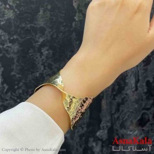 دستبند دخترانه پینترستی استیل  آینه ای پیچ ترند کد DSB181207W