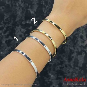 بنگل دخترانه پینترستی استیل دولاین آینه ای کد DSB181265W