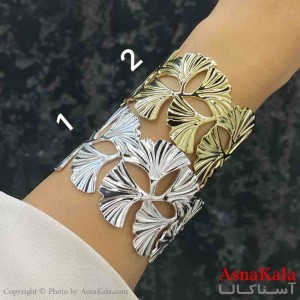 بنگل دخترانه پینترستی استیل  طرح چند برگ کد DSB181272W