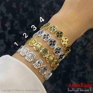 بنگل دخترانه پینترستی استیل طرح رولکس ونکلیف مدرن کد DSB181303W