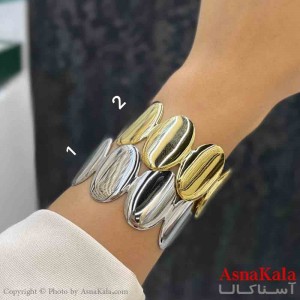 بنگل دخترانه پینترستی استیل  طرح مینمال بیضی آینه ای کد DSB181329W