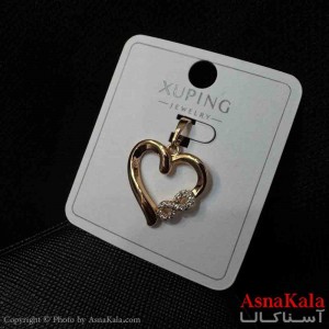 آویز ژوپینگ مینیمال دخترانه مدل قلب وبینهایت نگیندار کد GNB161725W