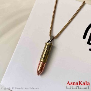 گردنبند گلوله اسپورت رنگ طلایی کد GNB161859W