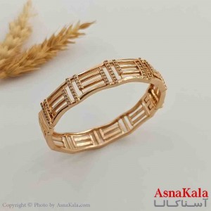 بنگل ژوپینگ طلایی کد DSB181458W