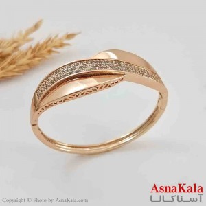 بنگل ژوپینگ نگیندار طلایی کد DSB181466W