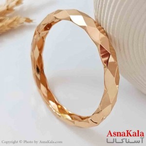 بنگل ژوپینگ آینه ای طلایی کد DSB181469W