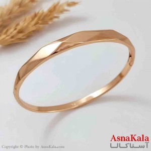 بنگل ژوپینگ آینه ای طلایی کد DSB181470W