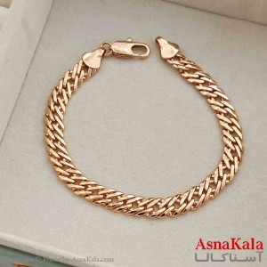 دستبند ژوپینگ طلایی کد DSB181476W
