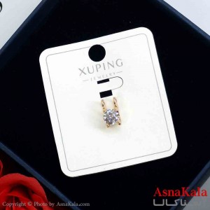 آویز ژوپینگ دخترانه نگیندار رنگ طلایی کد GNB162023W