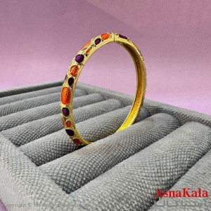 بنگل میناکاری زنانه فشن