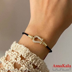 دستبند امگا زنانه فشن کد DSB181538W