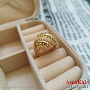 انگشتر زنانه طلاروس