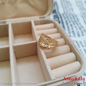 انگشتر زنانه طلاروس