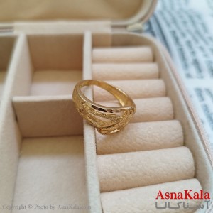 انگشتر زنانه طلاروس