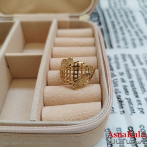 انگشتر زنانه طلاروس