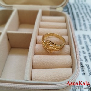 انگشتر زنانه طلاروس