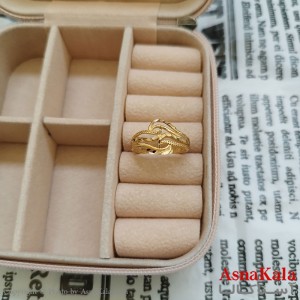 انگشتر زنانه تراش طلاروس