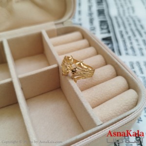 انگشتر زنانه طلاروس