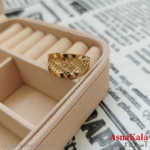 انگشتر زنانه تراش طلاروس