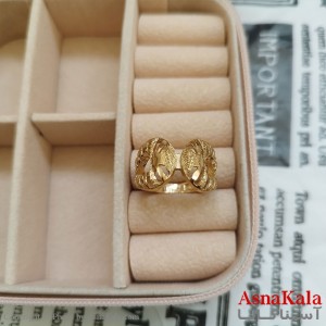 انگشتر زنانه طلاروس