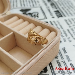 انگشتر زنانه تراش طلاروس