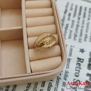 انگشتر زنانه طلاروس