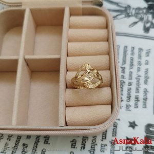 انگشتر زنانه طلاروس