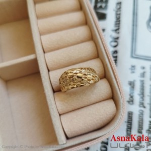 انگشتر زنانه تراش طلاروس