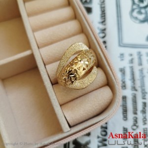 انگشتر زنانه تراش طلاروس