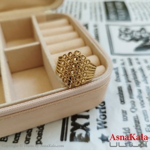انگشتر زنانه طلاروس