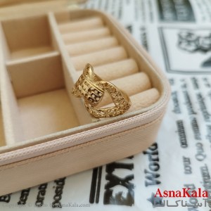 انگشتر زنانه طلاروس