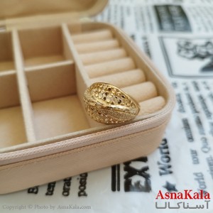 انگشتر زنانه تراش طلاروس