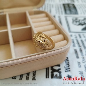 انگشتر زنانه طلاروس