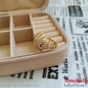 انگشتر زنانه طلاروس