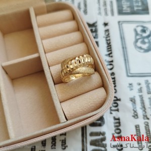 انگشتر زنانه تراش طلاروس