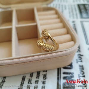 انگشتر زنانه طلاروس