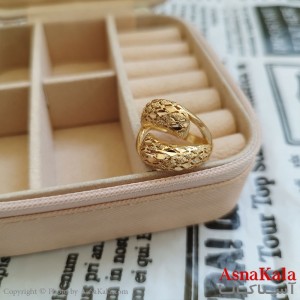 انگشتر زنانه تراش طلاروس