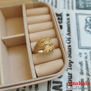 انگشتر زنانه تراش طلاروس