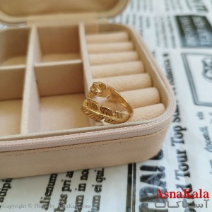 انگشتر زنانه طلاروس