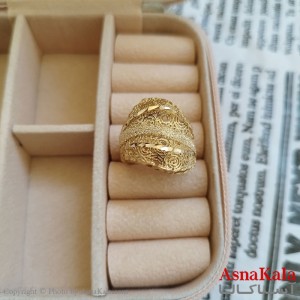 انگشتر زنانه تراش طلاروس