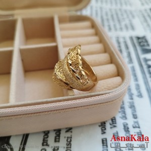 انگشتر زنانه طلاروس
