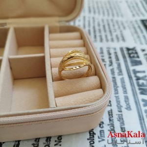 انگشتر زنانه تراش طلاروس