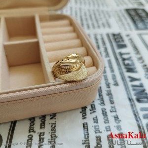 انگشتر زنانه طلاروس
