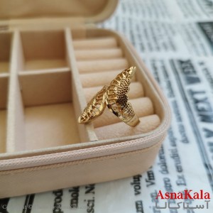 انگشتر زنانه طلاروس