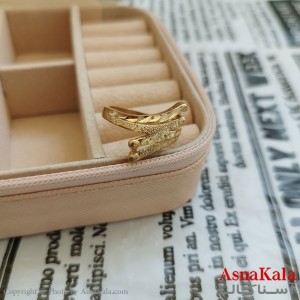 انگشتر زنانه تراش طلاروس